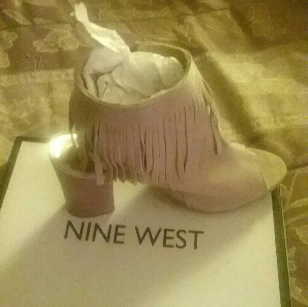 fringe heels